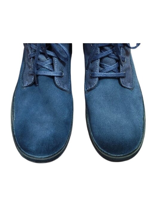 Sorel Woodbine Surplus NM1783 Men\'s Boots Size 13 Navy Leather Canvas Lace Up main image 9
